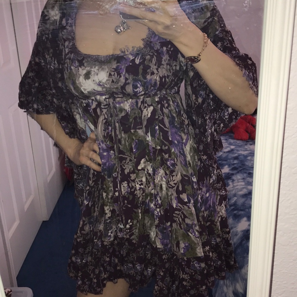 Beautiful free people dress xs but is like S